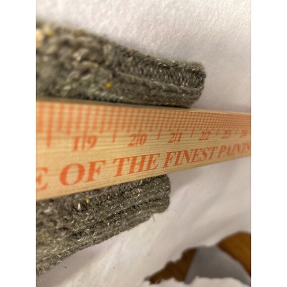 Claiborne Vintage Wool Blend Sweater L Geometric Pattern USA Made - Picture 5 of 9